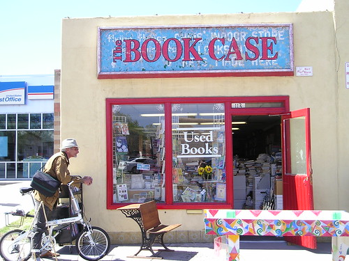 Book Case with Bike