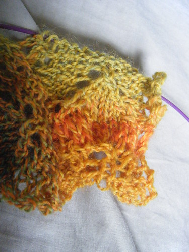 amorphous blob. Unblocked lace looks like an amorphous blob. It#39;s so hard to tell how gorgeous lace will turn out as you#39;re knitting itit looks like such a mess before