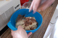 Step 7: Swirl Two Ice Cream Flavors Before Freezing