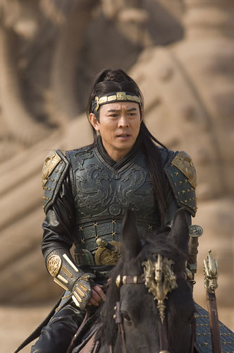 Jet Li as Emperor Qin Shi Huang