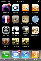iPhone blog icons