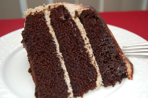 Perfect Slice - Chocolate Peanut Butter Cake