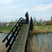 Atop a bridge at Broek op Langedijk