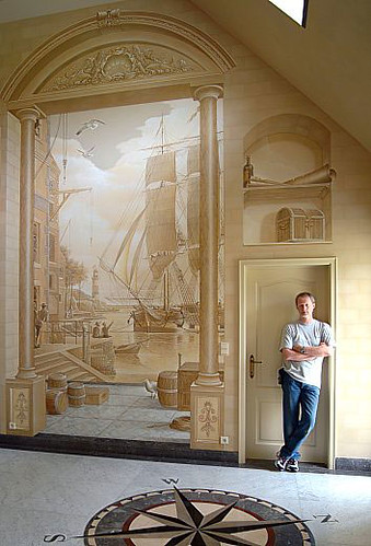 2593372776 91bea9e83c Amazing New Take on House Decoration 3D Wall  Paintings