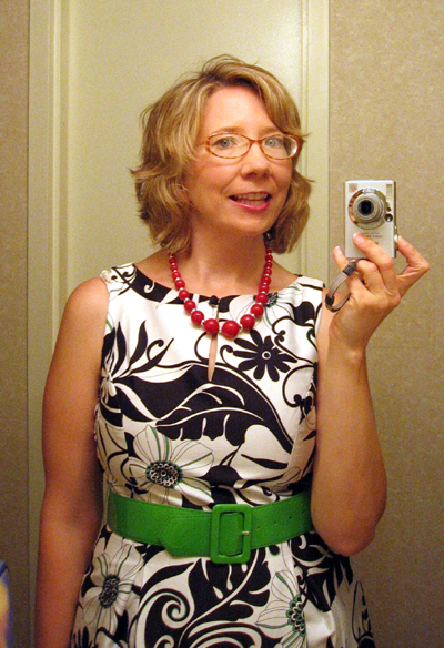 Alyce in New Dress (Click to enlarge)
