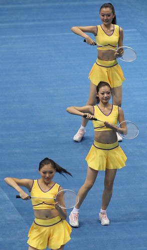 Sexy Cheerleaders in Beijing Olympics 2008