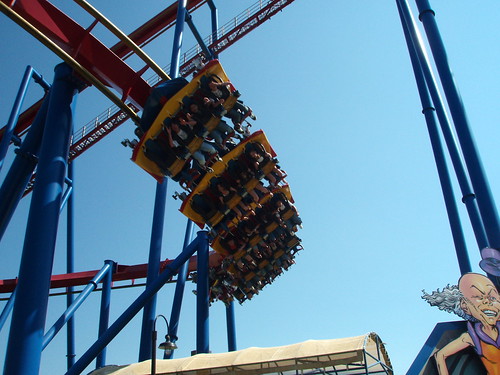 six flags great america rides. six flags great america
