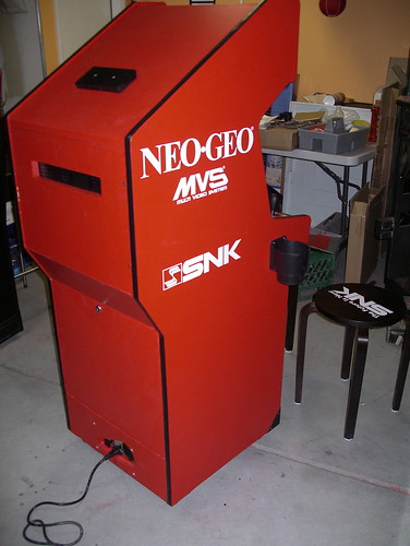 Neo Geo mini, rear