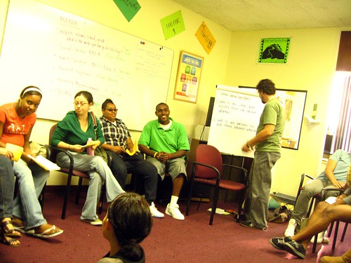 Youth social justice meeting