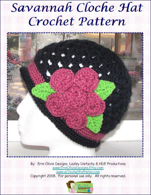 cloche hat pattern. Savannah Cloche Hat Crochet