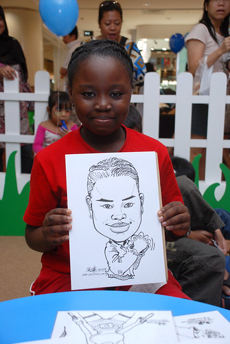 caricature live sketching for West Coast Plaza day 2 - 22