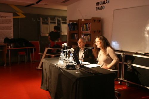 Presentación del documento sobre los Derechos del Usuario de los Museos y Centros de Arte. Medialab-Prado, Madrid, 10.12.2008)