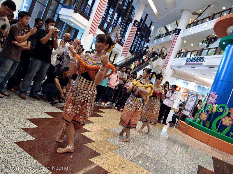 Borneo Dance @ Berjaya Times Square, KL, Malaysia