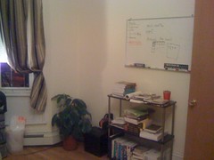 Book Shelf and Whiteboard