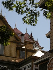 Winchester Mystery House roof detail