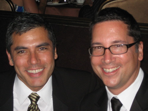 Frank Sanchez, left and Brad Bessey, co-executive producer of Entertainment Tonight.