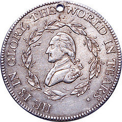 Washington Funeral Medal obv