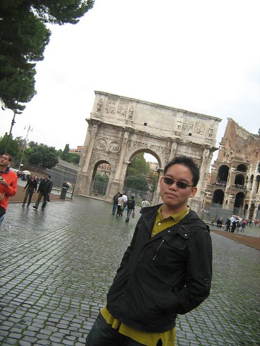 In front of the Colosseum 2