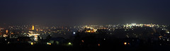 Panorama Bad Neustadt bei Nacht