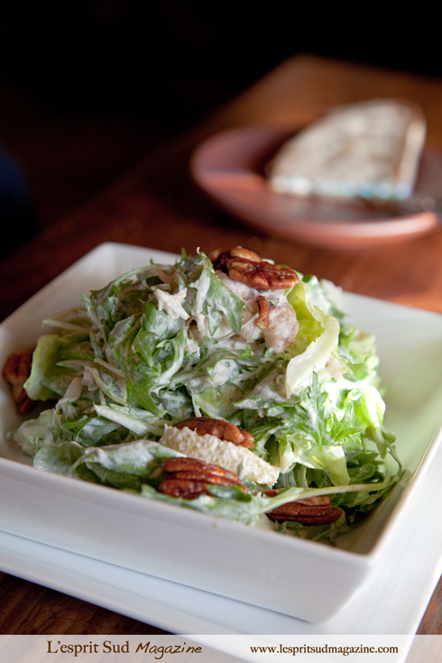 Dungeness crab salad (Murray Circle, Sausalito)
