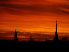 sunset over sokolov.