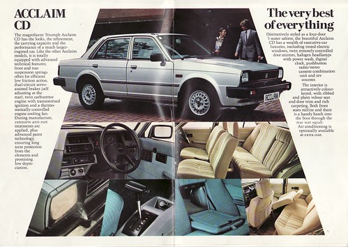1984 - Triumph Acclaim HLS