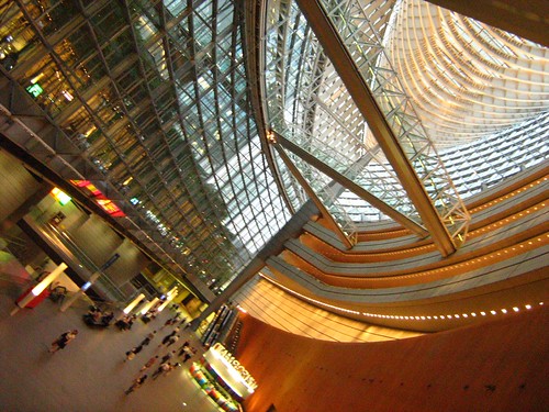 Interior of Tokyo International Forum 2