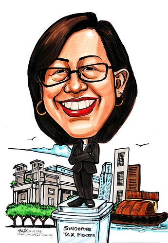 Caricature for Ministry of Finance