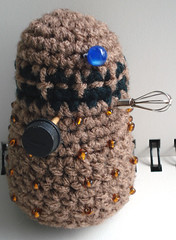 Crocheted Dalek - Exterminate!
