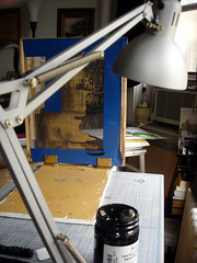 screen printing - work station