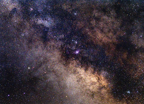 Milky Way on July 4th, 2008 (Reprocessed)