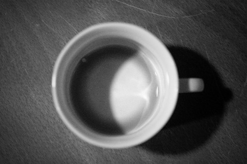 Empty cup of coffee