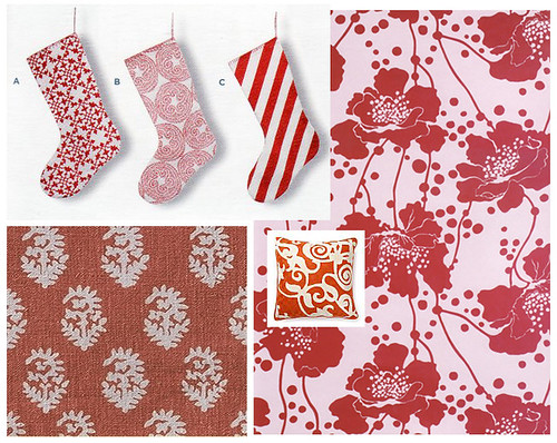 red & white christmas