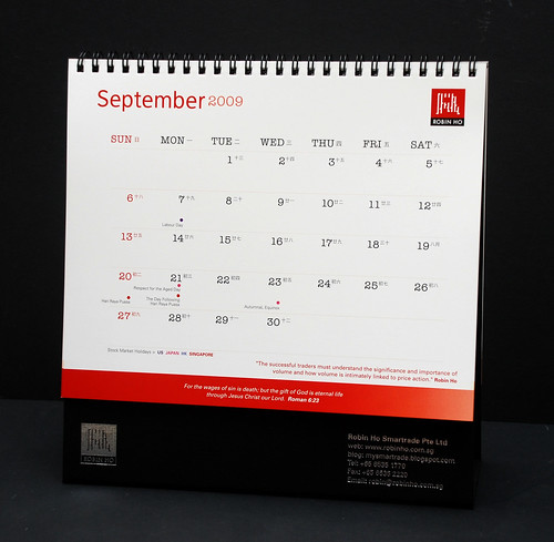 Trader's Calendar 2009 -5