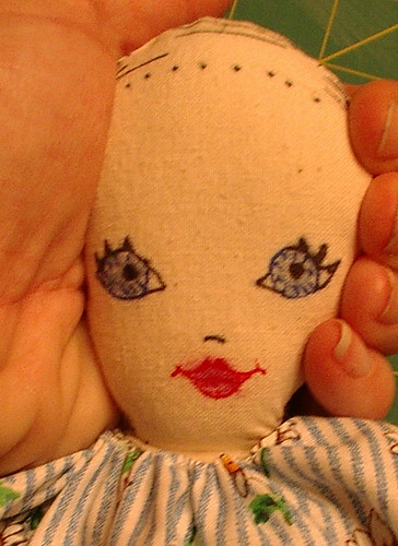 unfinished dolls head