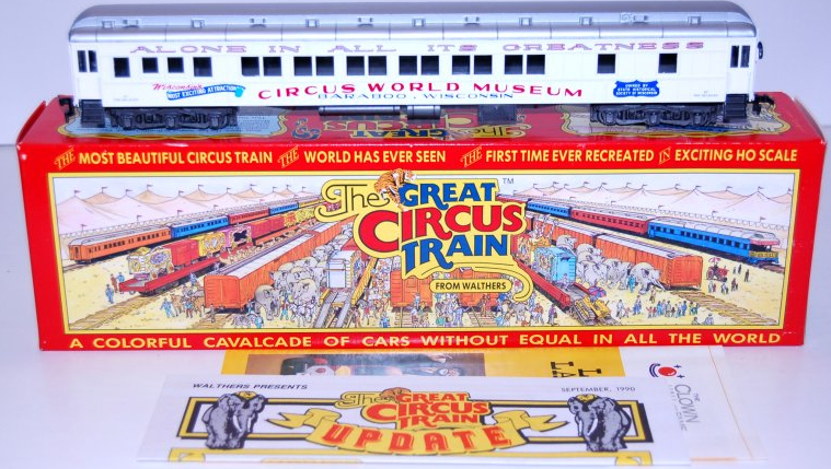 Walthers 933-1375 HO Great Circus Train Circus Run Ramp Kit NOS NIB 