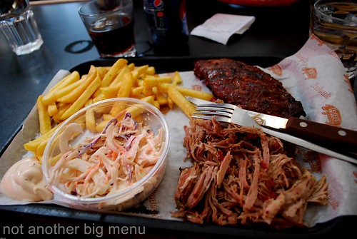 Bodean's, Soho - Ribs and pulled pork