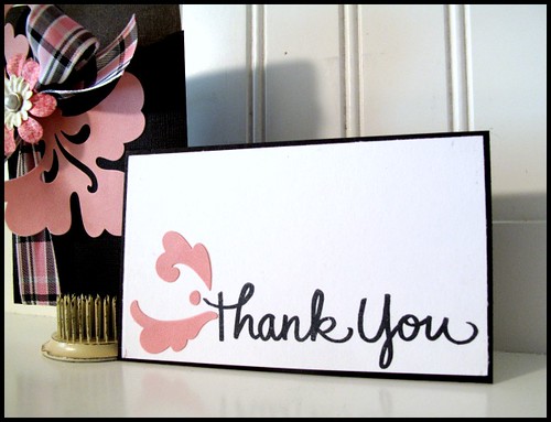 Stampendous Thank you 4