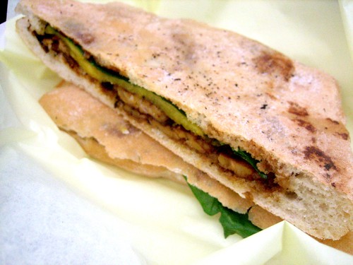 Tempeh Jerk Sandwich