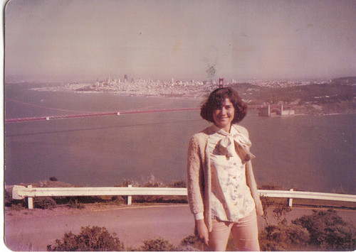 my mom in 1981