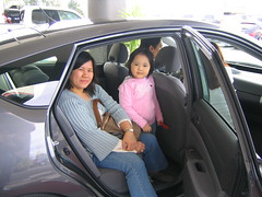 Tita Badette & Bea at the Toyota Dealership