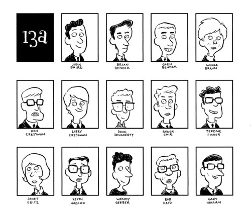 Some 'mad' man redrew his mom's yearbook. All the classes. All.