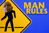 "MAN RULES" message series promo real head