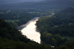Fog over the White River