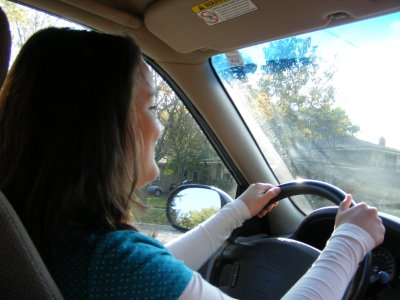 Tess Driving Home