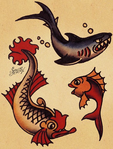  account of the unfettered joy a weaponized Sailor Jerry shark gives us