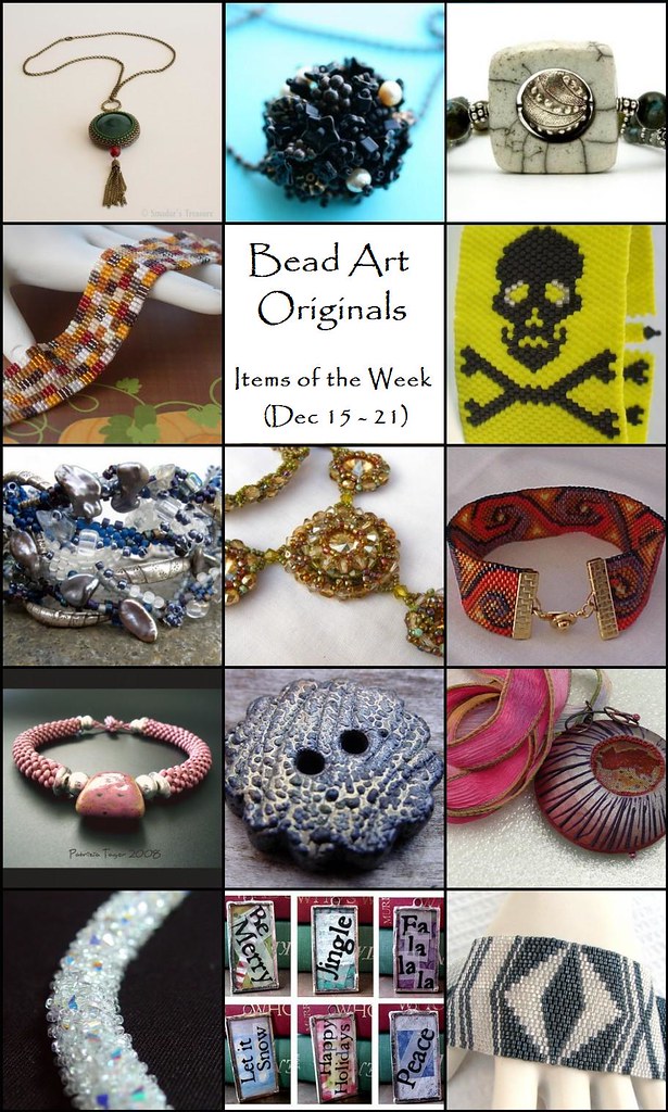 Bead Art Originals Items of the Week (12/15-12/21)