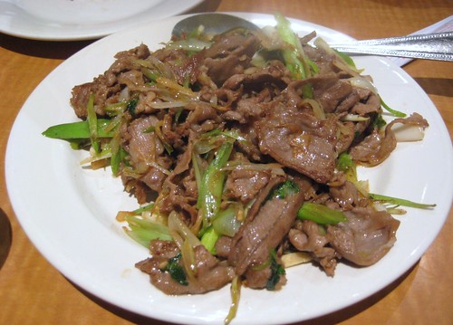 Lamb With Green Onions @ China Islamic Restaurant by you.