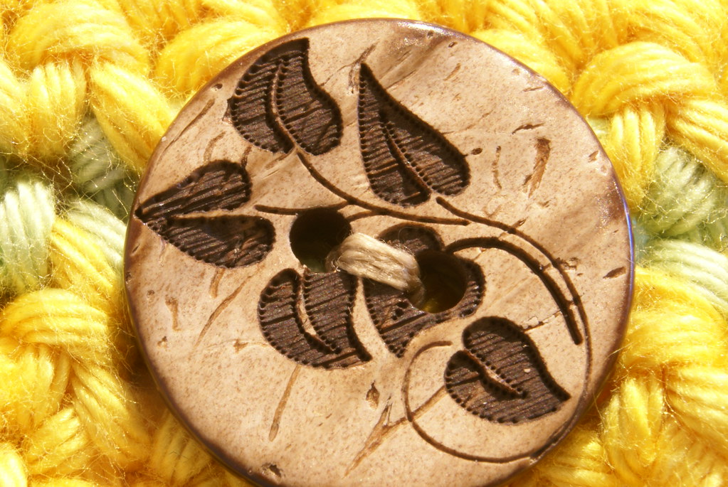 Coconut button