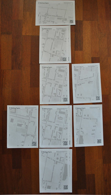 Walking papers printed for Mapping party in Penza (Russia)